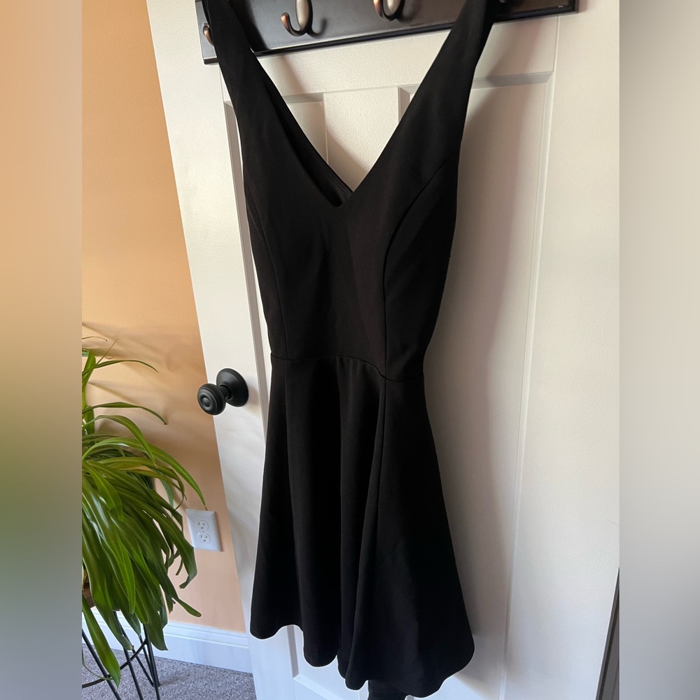 Crystal Doll Women’s Little Black Dress Size M, fits like a size 8